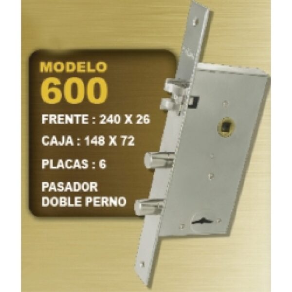 CERRADURA MODELO 600 -DERECHA