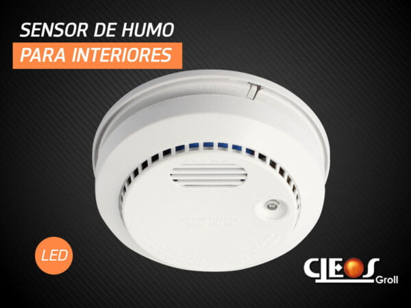 SENSOR DE HUMO A BATERIA 9V