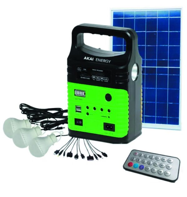 GENERADOR SOLAR PORTÁTIL